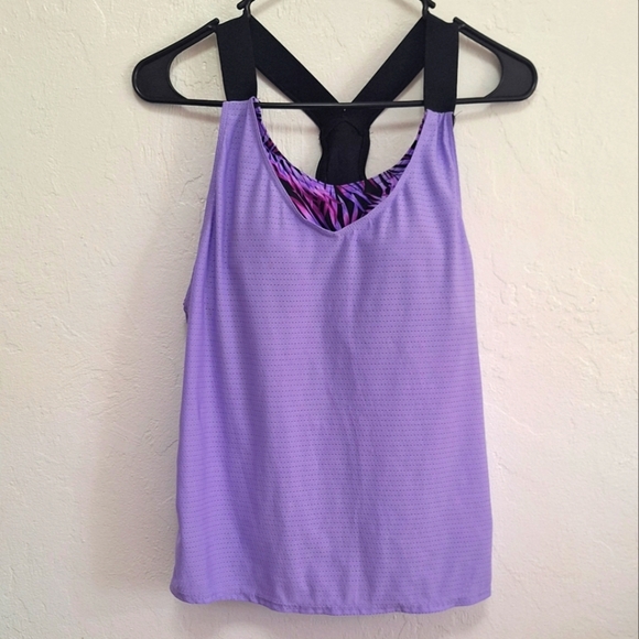 ZeroXposur Circus Wide Strap 2-in-1 Tankini Swim Top with Sports Bra Size XS - Picture 2 of 6